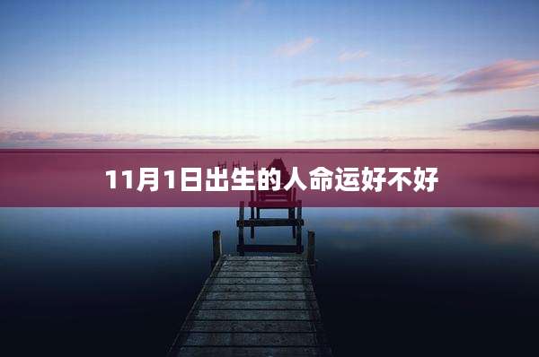 11月1日出生的人命运好不好