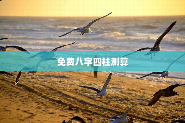 免费八字四柱测算