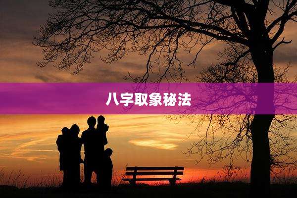 八字取象秘法