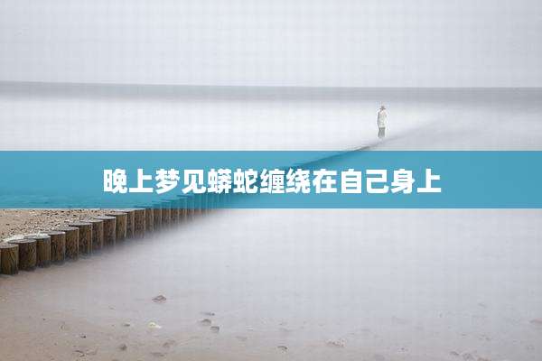 晚上梦见蟒蛇缠绕在自己身上