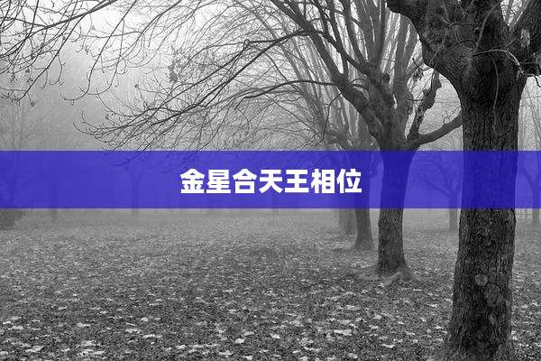 金星合天王相位