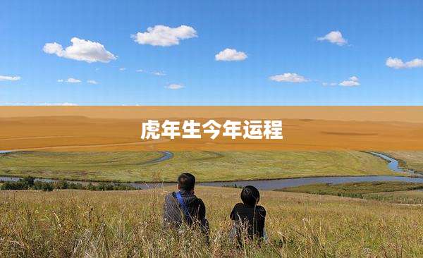 虎年生今年运程
