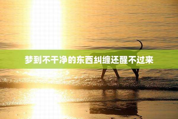 梦到不干净的东西纠缠还醒不过来
