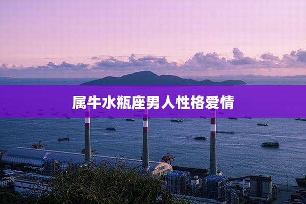属牛水瓶座男人性格爱情