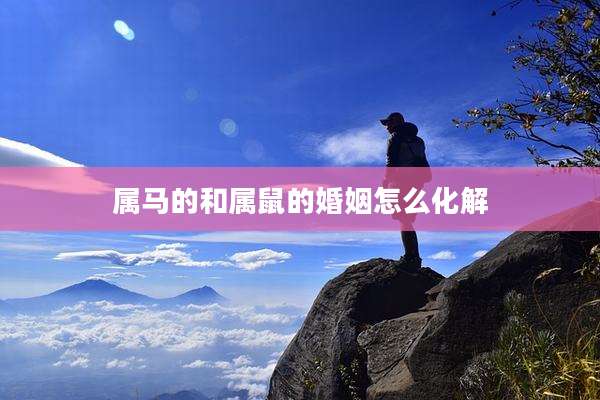 属马的和属鼠的婚姻怎么化解