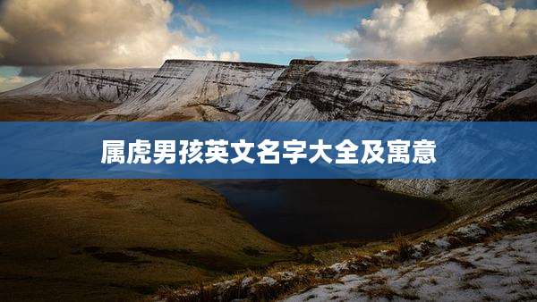 属虎男孩英文名字大全及寓意