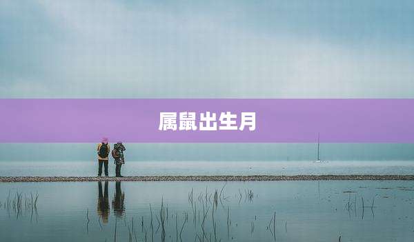 属鼠出生月