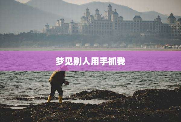 梦见别人用手抓我