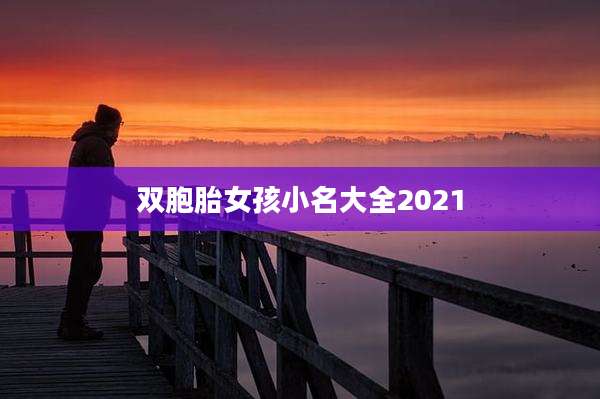 双胞胎女孩小名大全2021