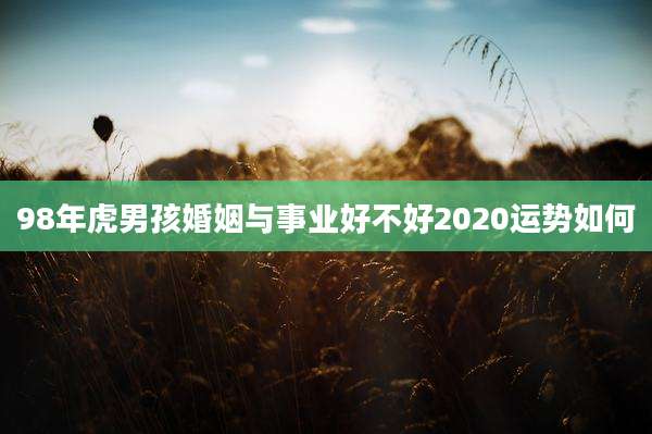 98年虎男孩婚姻与事业好不好2020运势如何