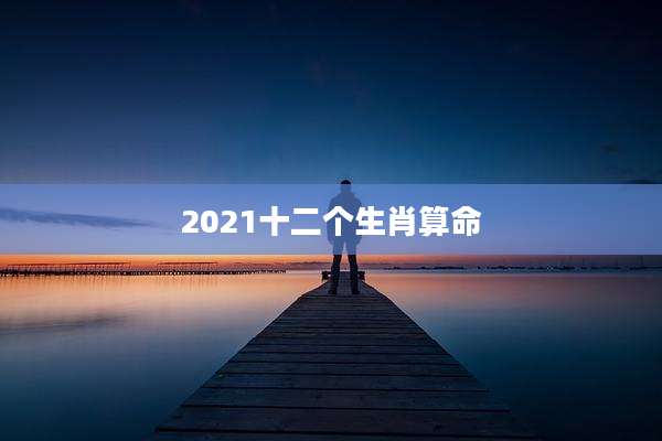 2021十二个生肖算命