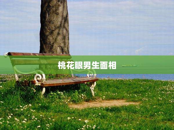 桃花眼男生面相