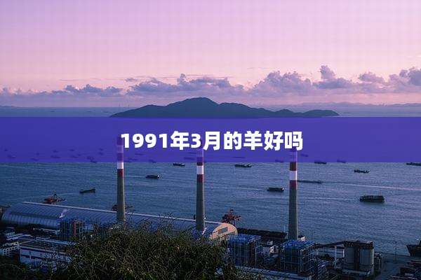 1991年3月的羊好吗