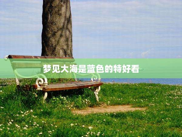 梦见大海是蓝色的特好看