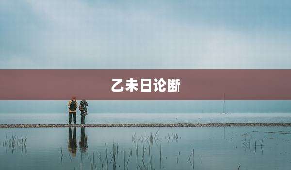 乙未日论断