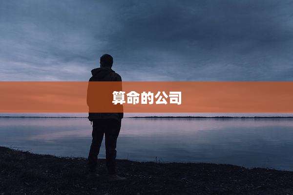 算命的公司