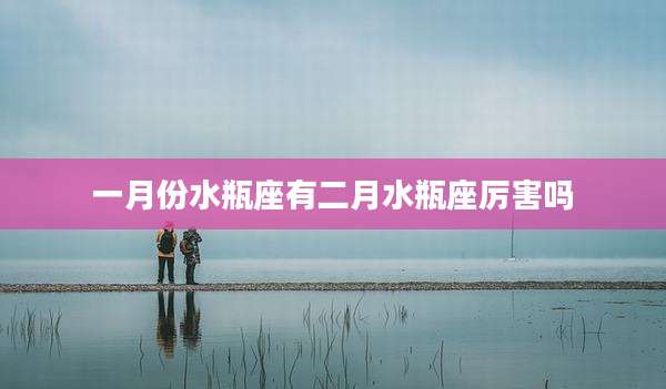 一月份水瓶座有二月水瓶座厉害吗