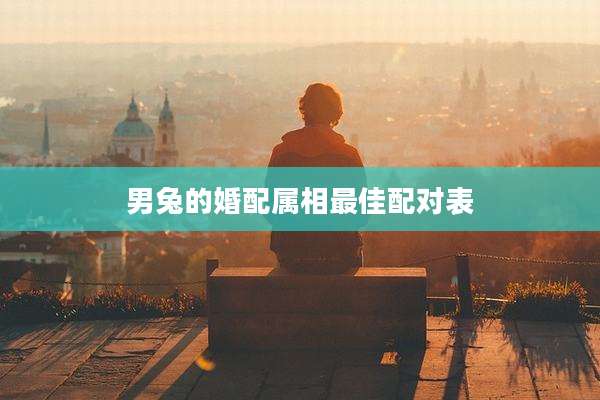 男兔的婚配属相最佳配对表