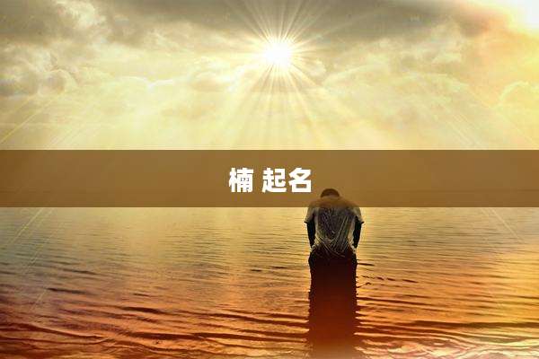 楠 起名
