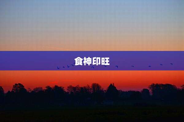 食神印旺