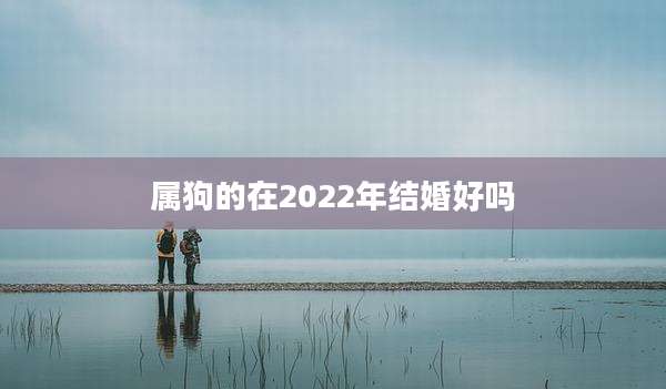 属狗的在2022年结婚好吗