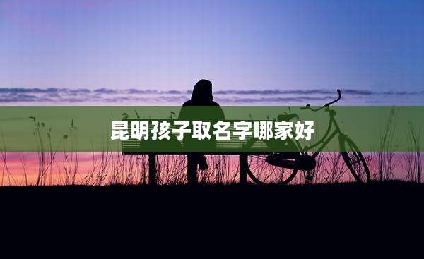 昆明孩子取名字哪家好