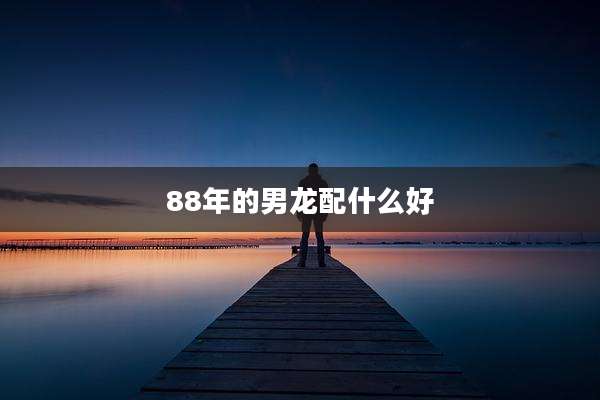 88年的男龙配什么好