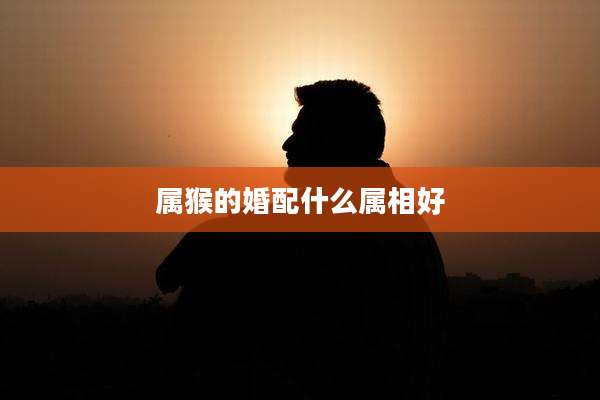 属猴的婚配什么属相好