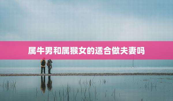 属牛男和属猴女的适合做夫妻吗