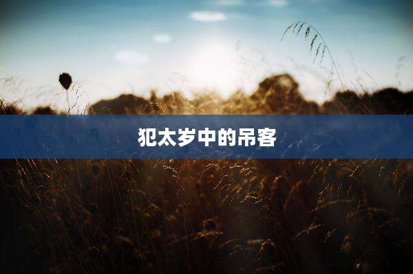 犯太岁中的吊客
