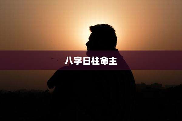八字日柱命主