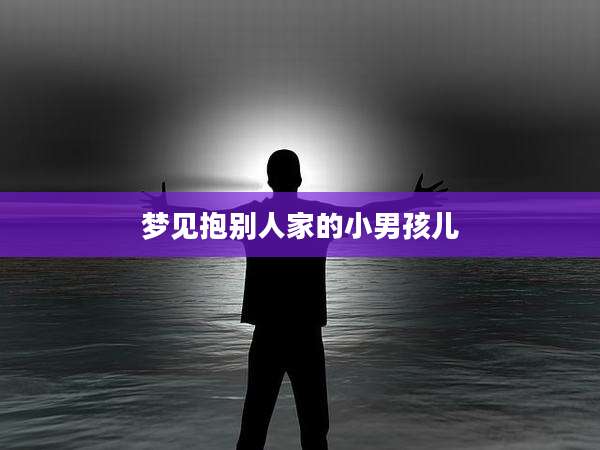 梦见抱别人家的小男孩儿