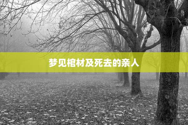 梦见棺材及死去的亲人
