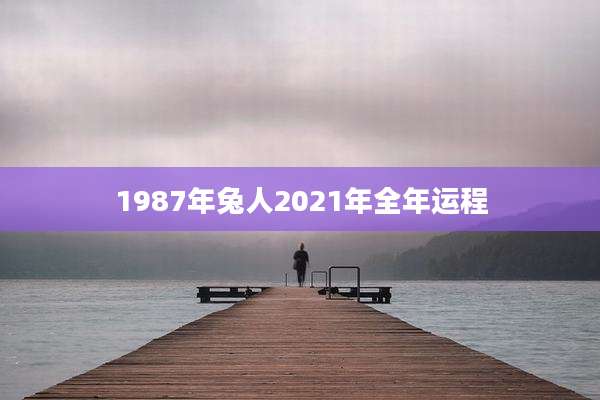 1987年兔人2021年全年运程