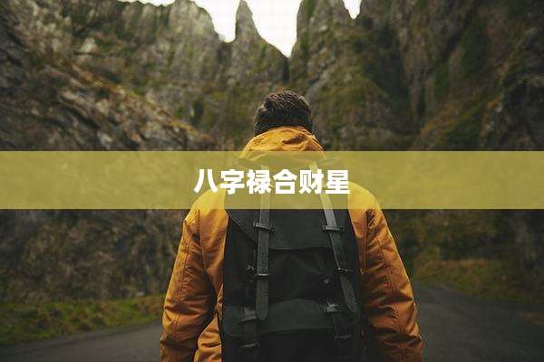 八字禄合财星