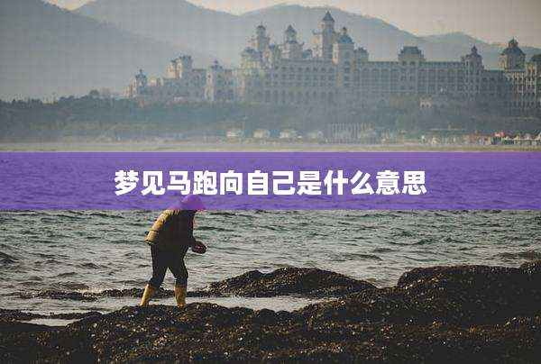 梦见马跑向自己是什么意思