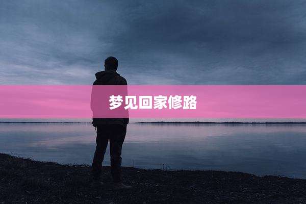 梦见回家修路