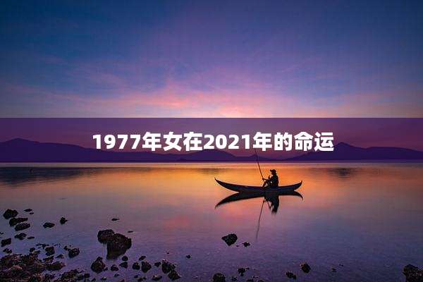 1977年女在2021年的命运