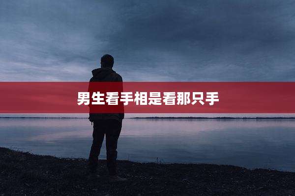男生看手相是看那只手