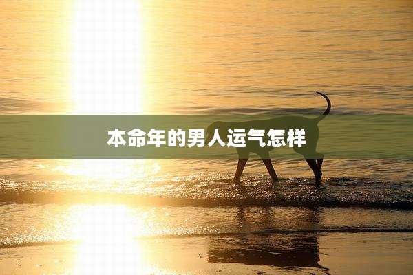 本命年的男人运气怎样