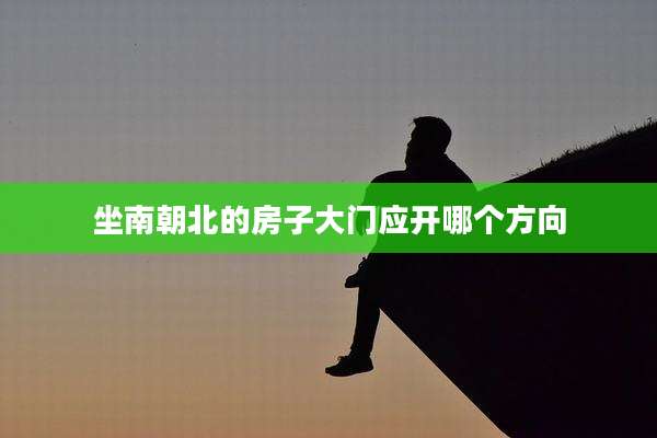 坐南朝北的房子大门应开哪个方向
