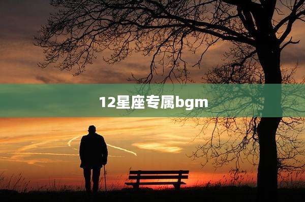 12星座专属bgm