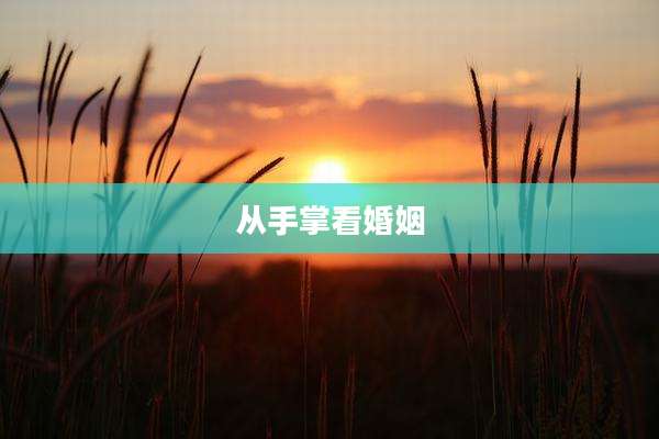 从手掌看婚姻