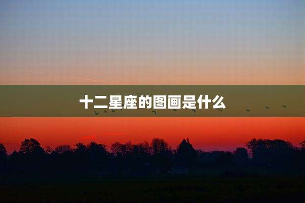 十二星座的图画是什么
