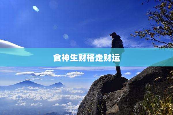 食神生财格走财运