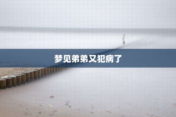 梦见弟弟又犯病了