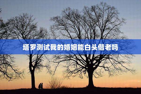 塔罗测试我的婚姻能白头偕老吗