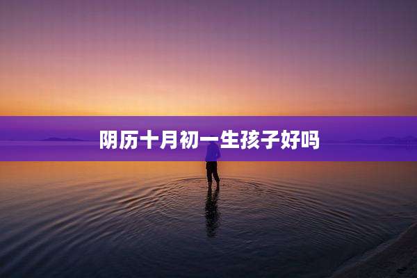 阴历十月初一生孩子好吗