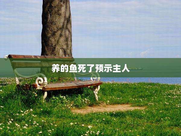 养的鱼死了预示主人
