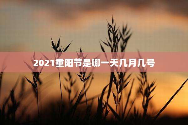 2021重阳节是哪一天几月几号